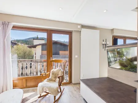 Appartement 3P Les Gets, 150m pistes, 2 balcons : photo 2