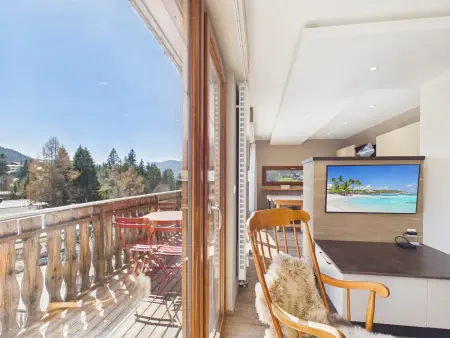 Appartement 3P Les Gets, 150m pistes, 2 balcons : photo 5