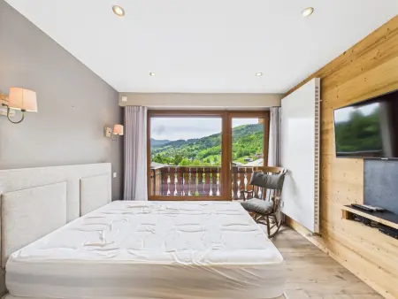 Appartement 3P Les Gets, 150m pistes, 2 balcons : photo 12