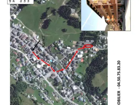 Appartement 3P Les Gets, 150m pistes, 2 balcons : photo 18