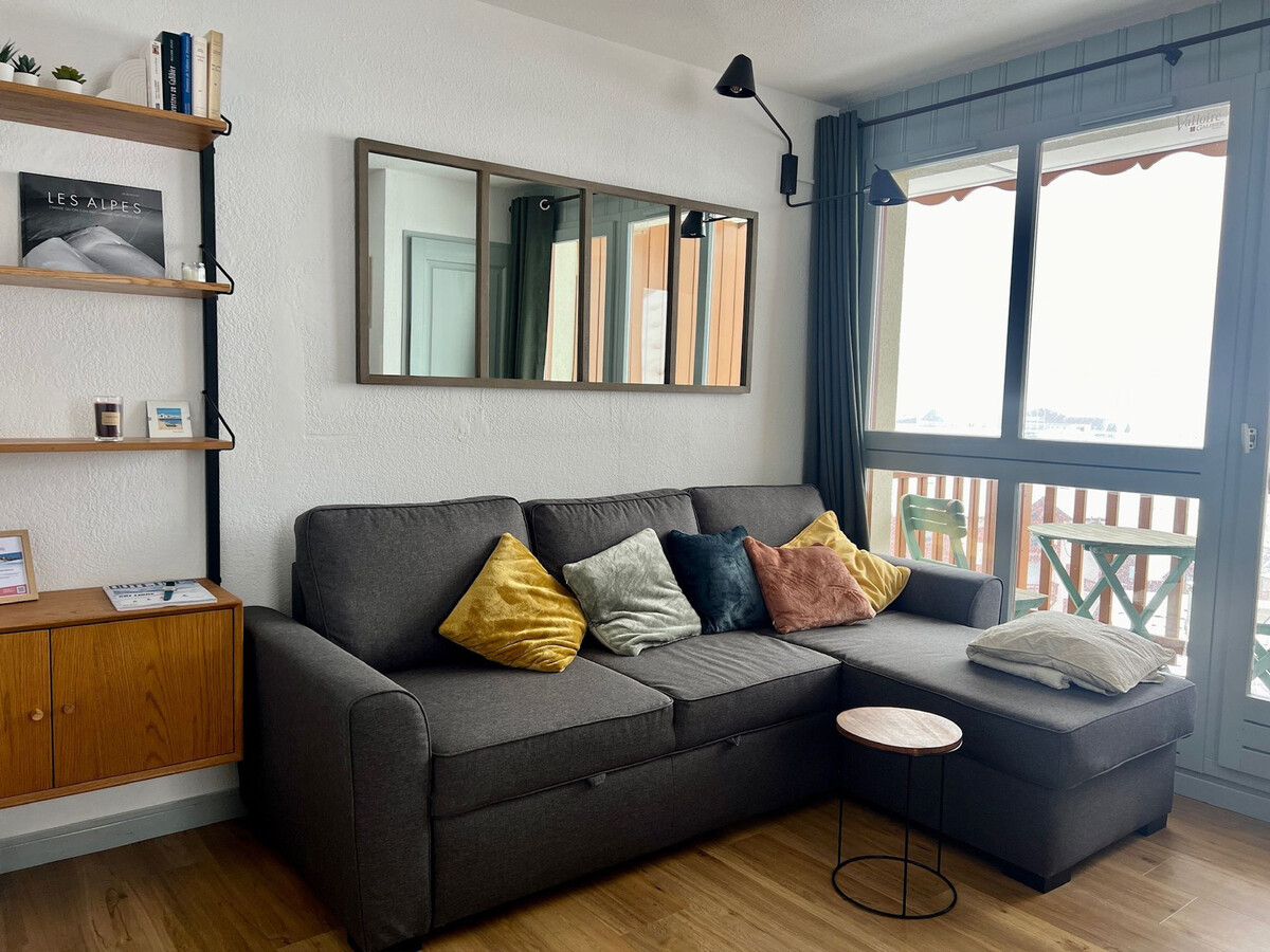 Appartement 4 pers. Valloire : balcon, cuisine équipée - Photo 1