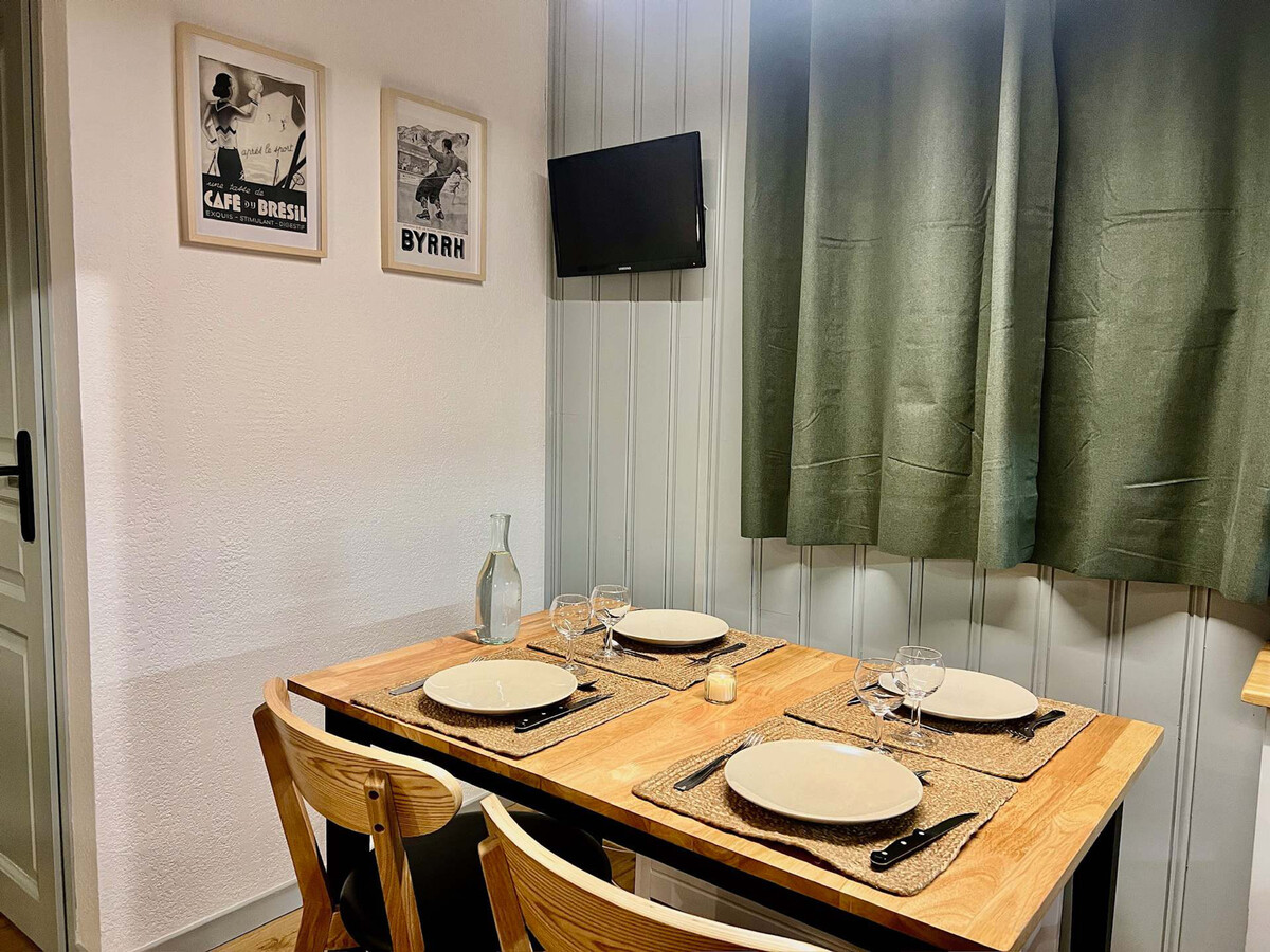 Appartement 4 pers. Valloire : balcon, cuisine équipée - Photo 2