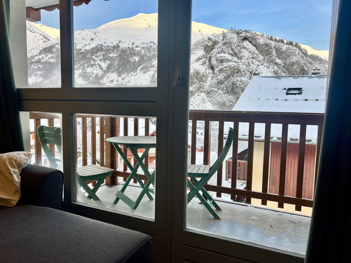 Appartement 4 pers. Valloire : balcon, cuisine équipée - Photo 8
