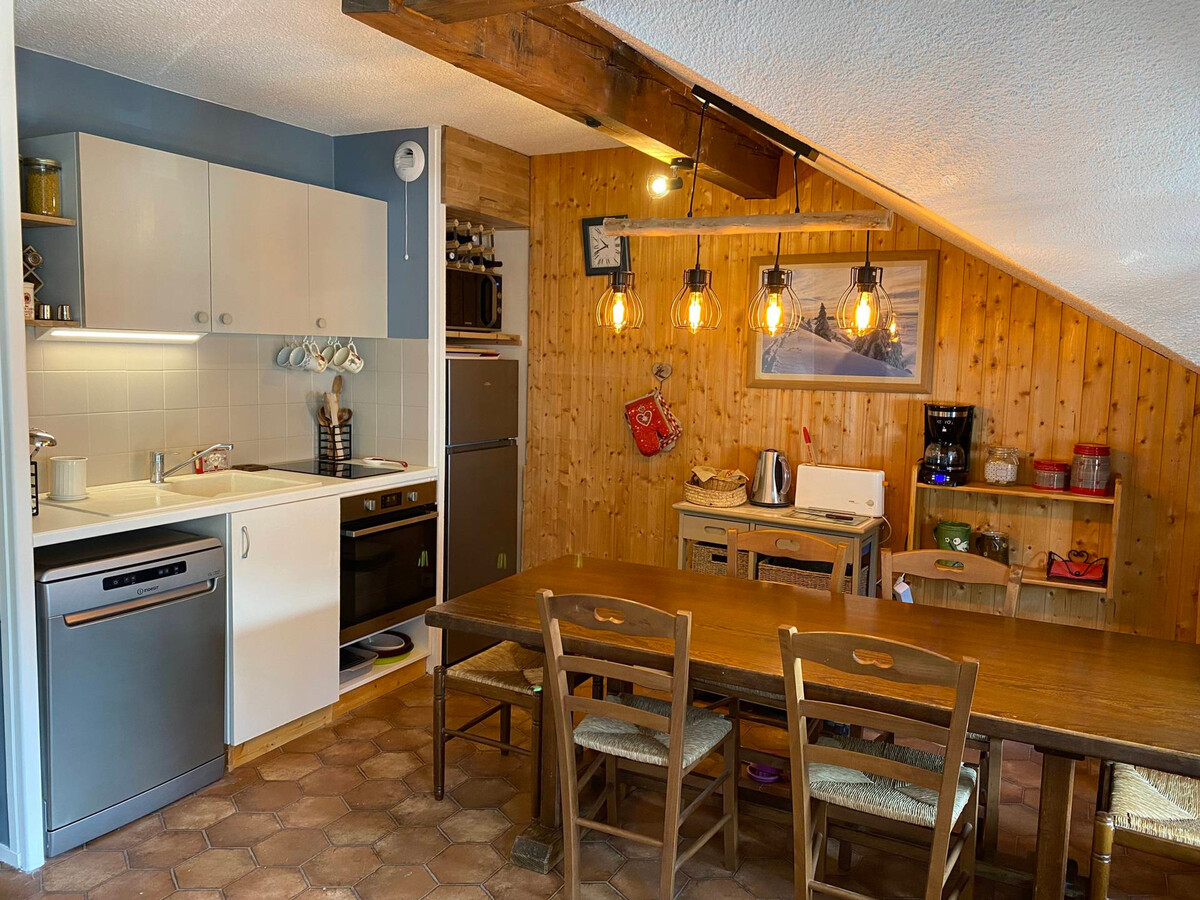 Appartement 3 pièces Valloire, balcon ouest pour 5 personnes - Photo 4