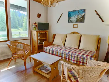 Studio 4 pers. au pied des pistes, balcon Est, Chamrousse : photo 4