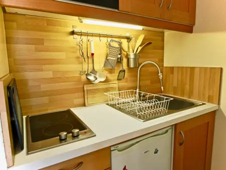 Studio 4 pers. au pied des pistes, balcon Est, Chamrousse : photo 6