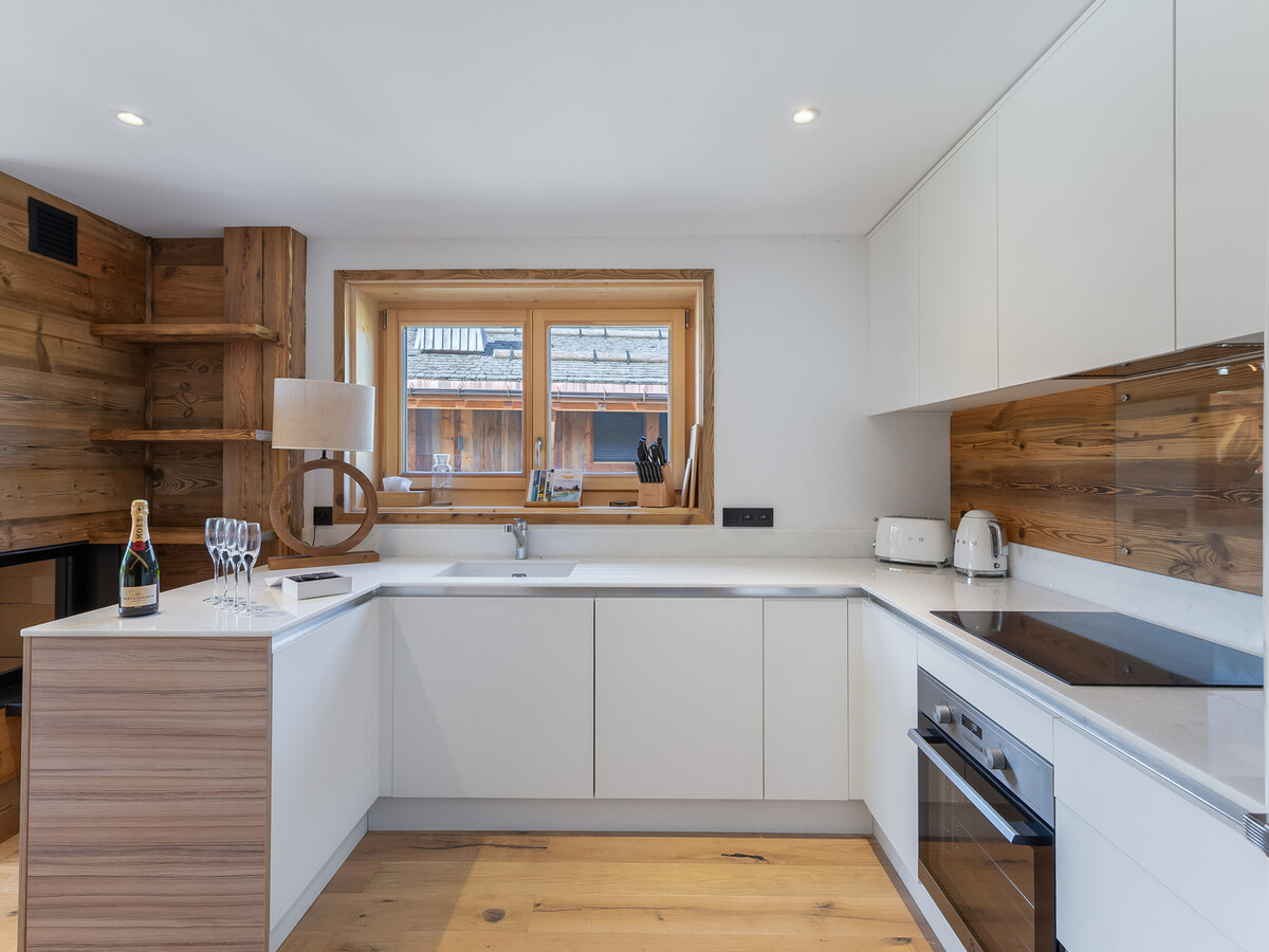 Appartement Gritti 100 m² – 3 chambres, balcon, centre Megève - Photo 2