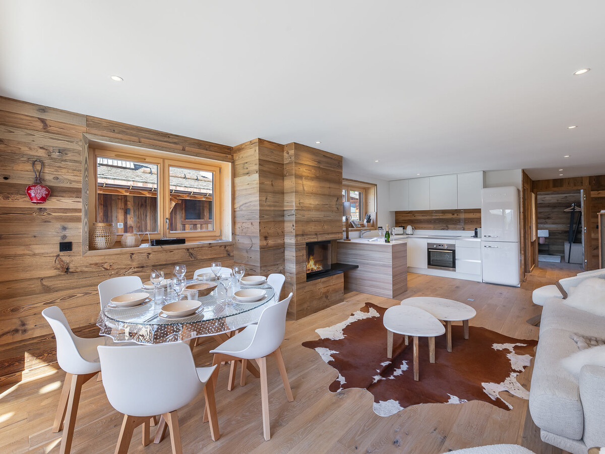 Appartement Gritti 100 m² – 3 chambres, balcon, centre Megève - Photo 5