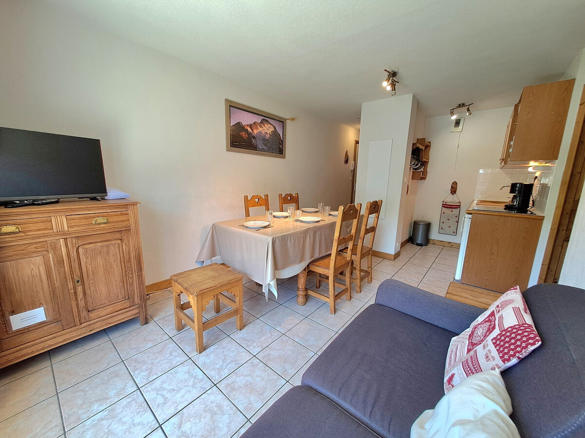 Appartement 2 ch. aux Deux Alpes, vue pistes et balcon sud - Photo 2