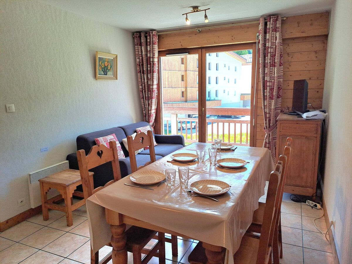 Appartement 2 ch. aux Deux Alpes, vue pistes et balcon sud - Photo 3