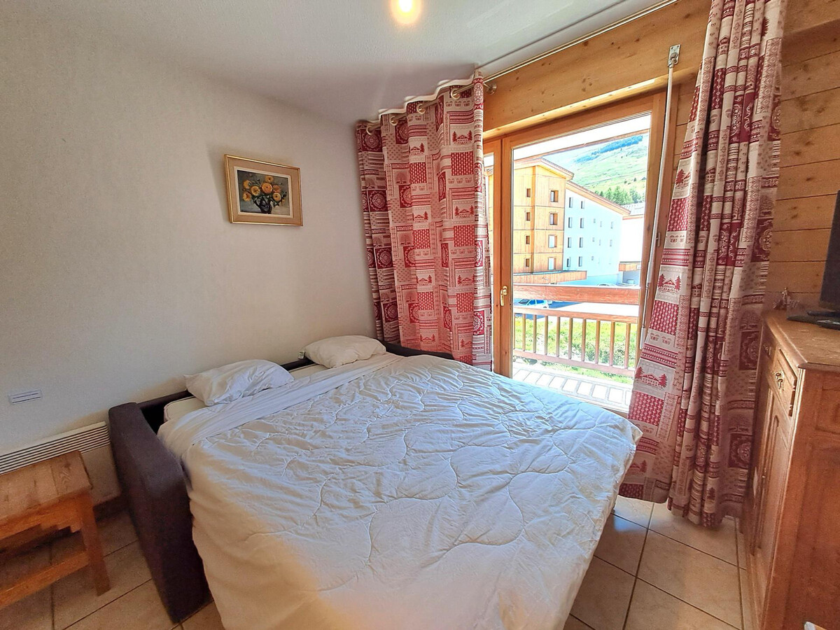 Appartement 2 ch. aux Deux Alpes, vue pistes et balcon sud - Photo 10