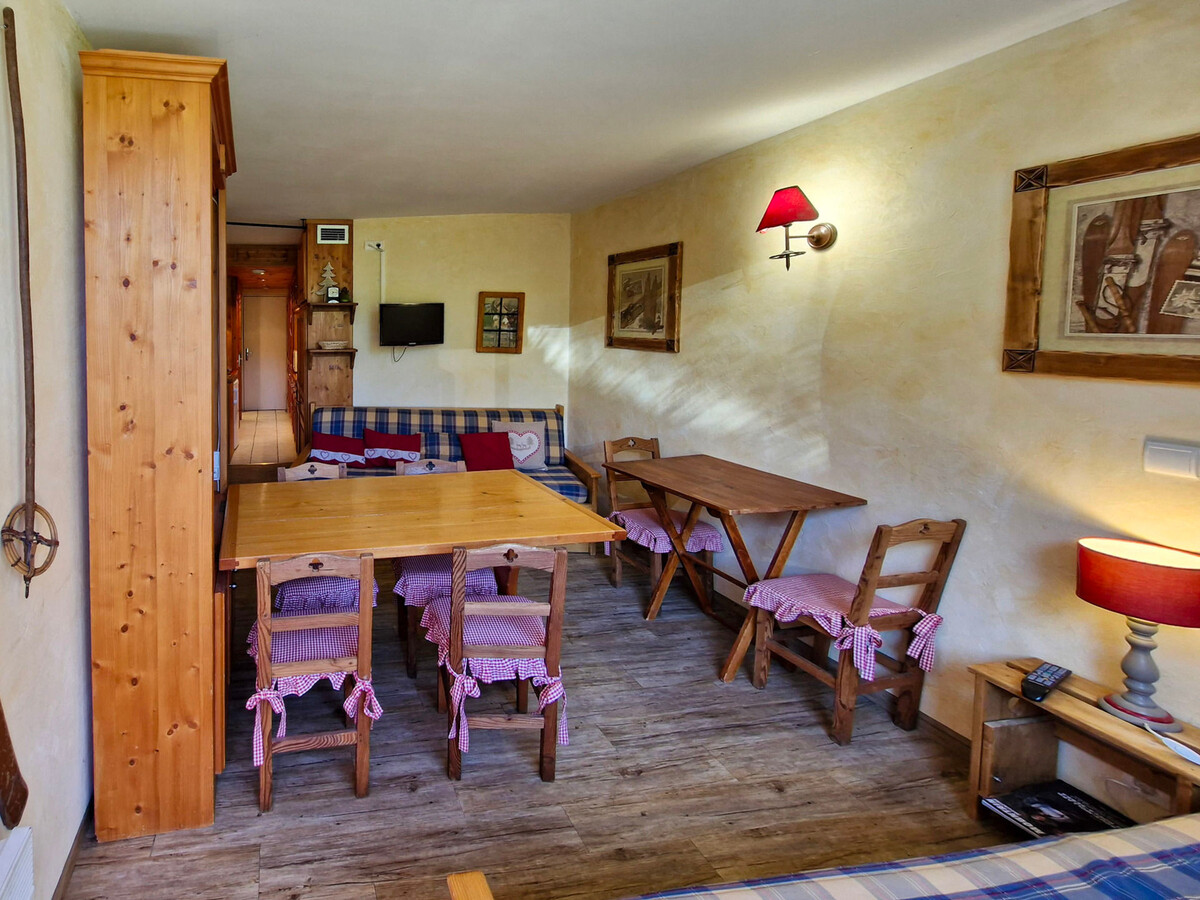 Studio 25m² Arc 1800, 4 personnes, balcon, animaux OK - Photo 4
