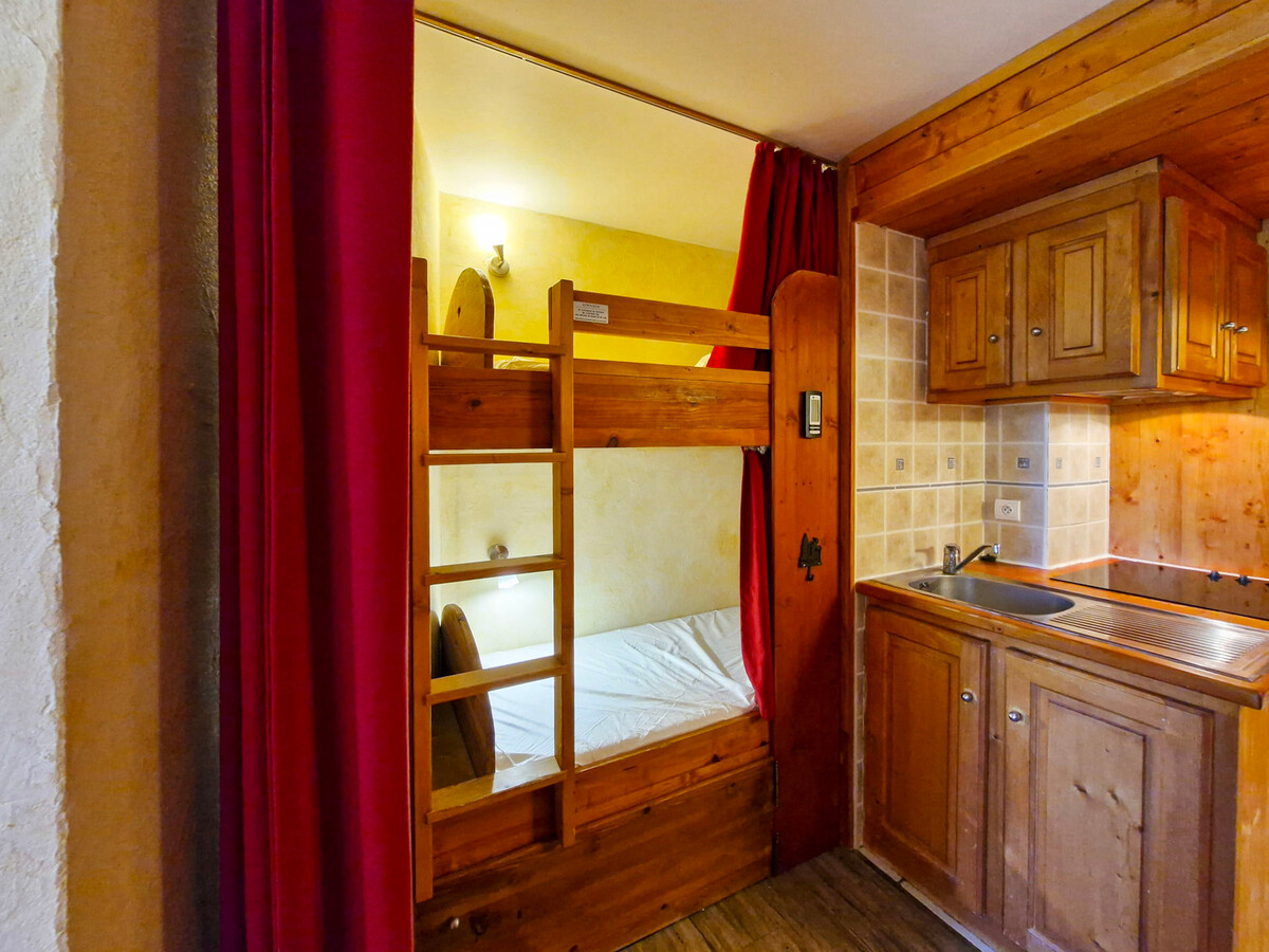 Studio 25m² Arc 1800, 4 personnes, balcon, animaux OK - Photo 5
