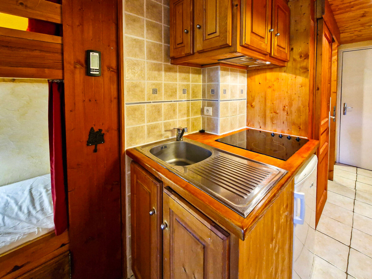 Studio 25m² Arc 1800, 4 personnes, balcon, animaux OK - Photo 6