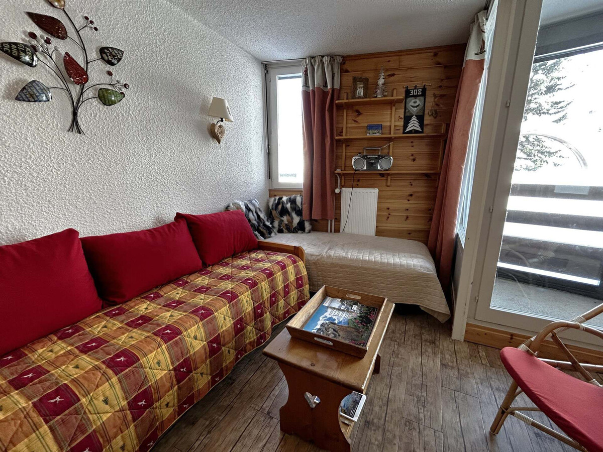 Studio 32m² ski-in/ski-out vue pistes Les Menuires - Photo 2