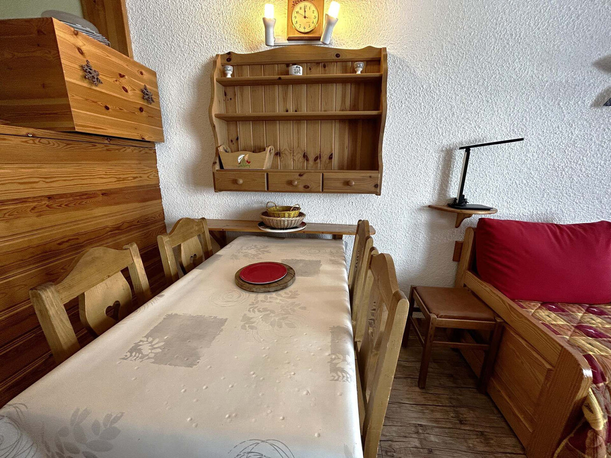 Studio 32m² ski-in/ski-out vue pistes Les Menuires - Photo 4