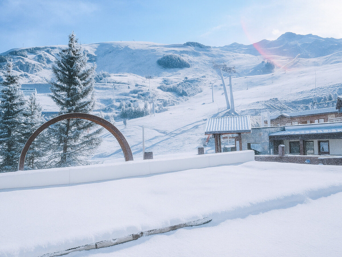 Studio 32m² ski-in/ski-out vue pistes Les Menuires - Photo 10