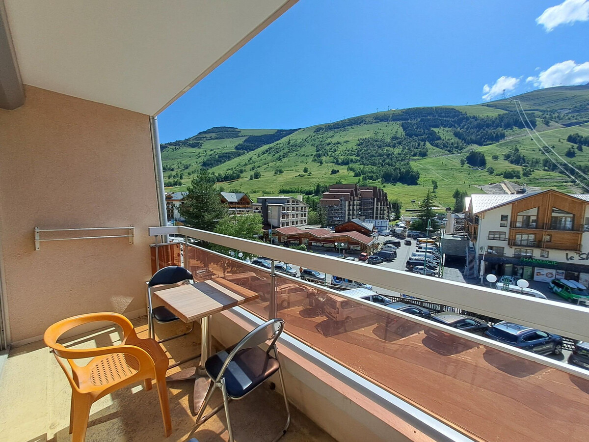 Studio 32m² aux Deux Alpes, balcon vue pistes - Photo 6