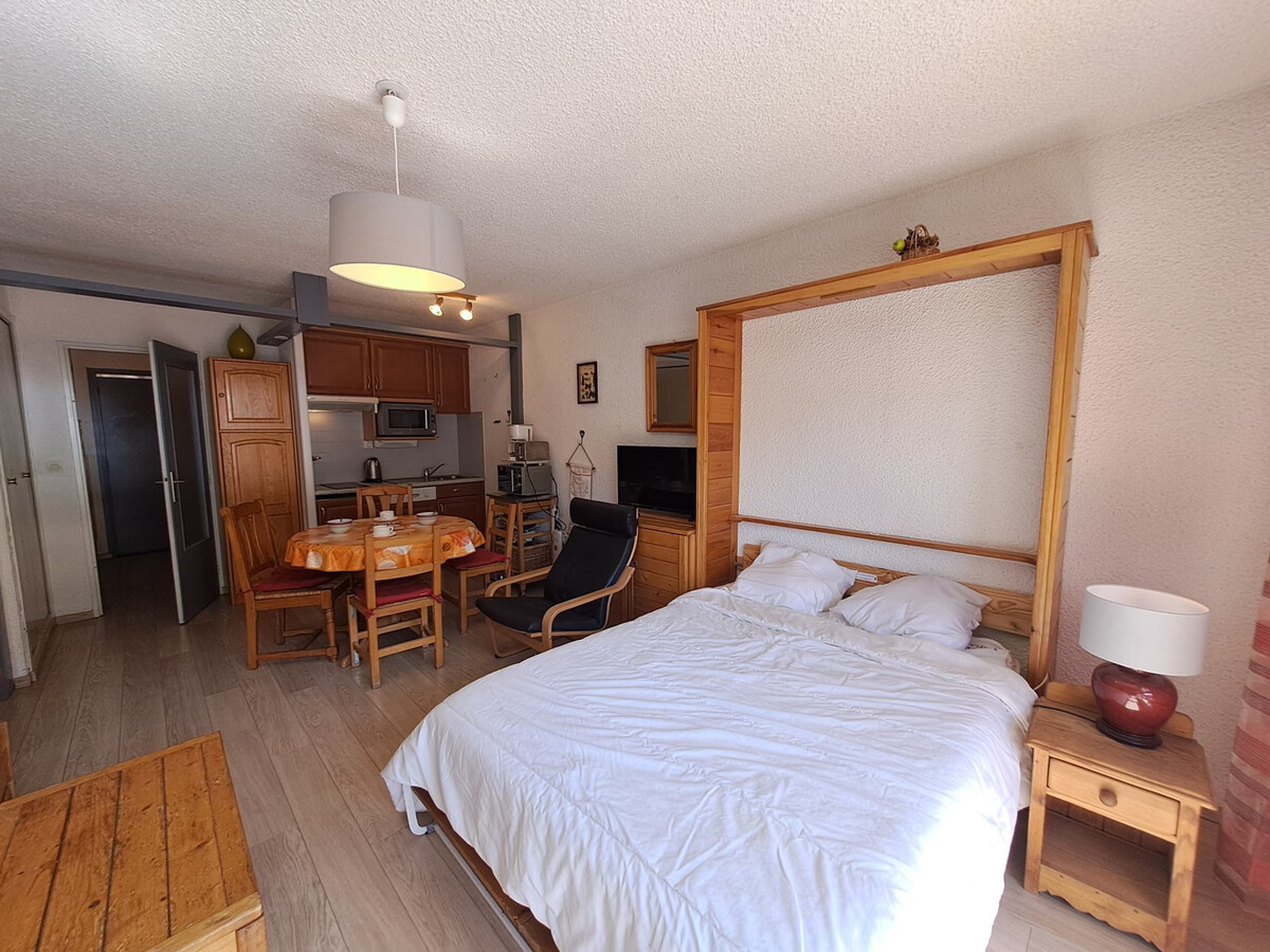 Studio 32m² aux Deux Alpes, balcon vue pistes - Photo 8