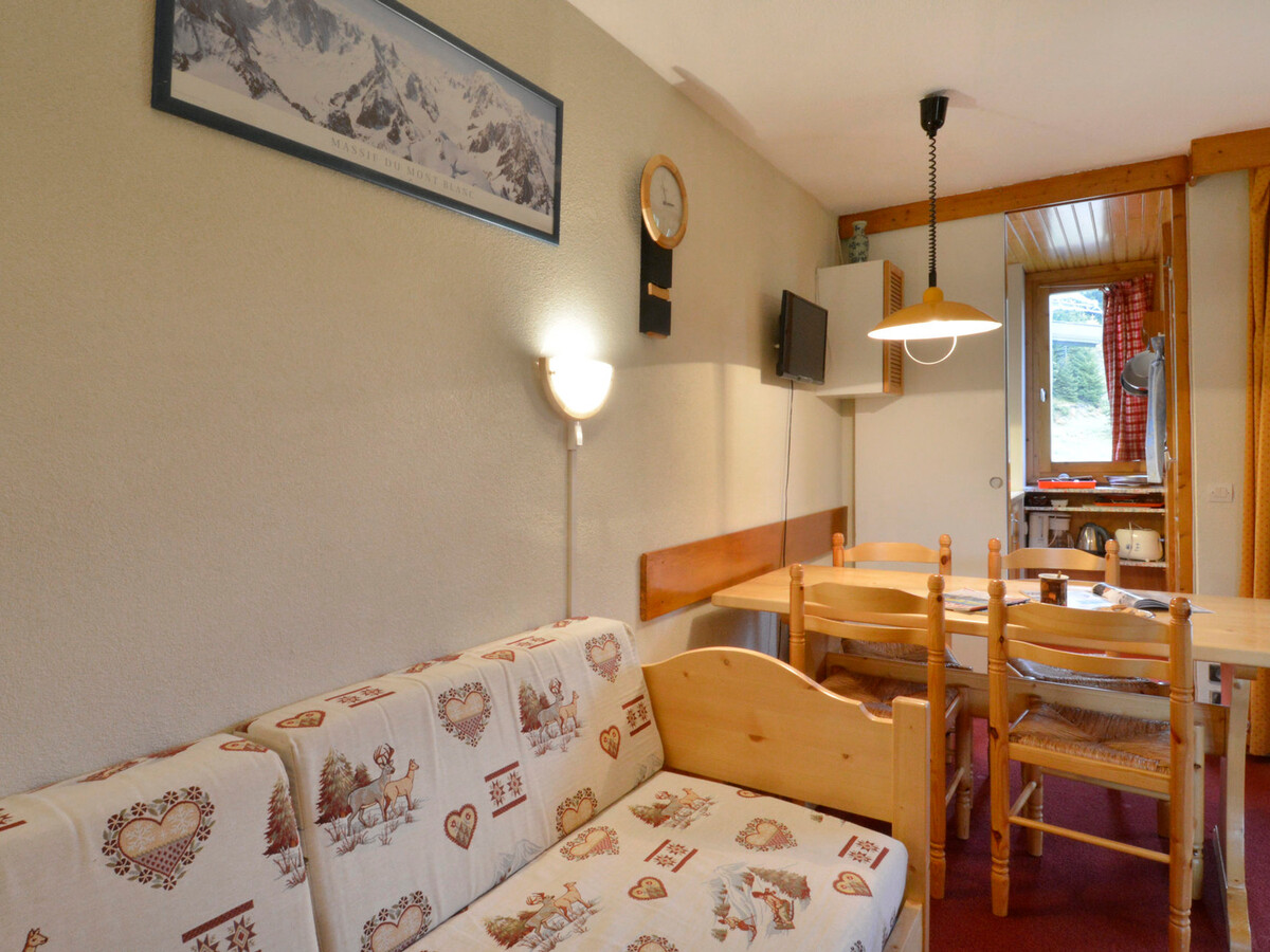 Studio 28m² ski aux pieds, balcon vue pistes, 4 pers. - Photo 2