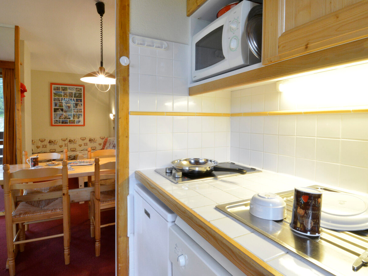 Studio 28m² ski aux pieds, balcon vue pistes, 4 pers. - Photo 5