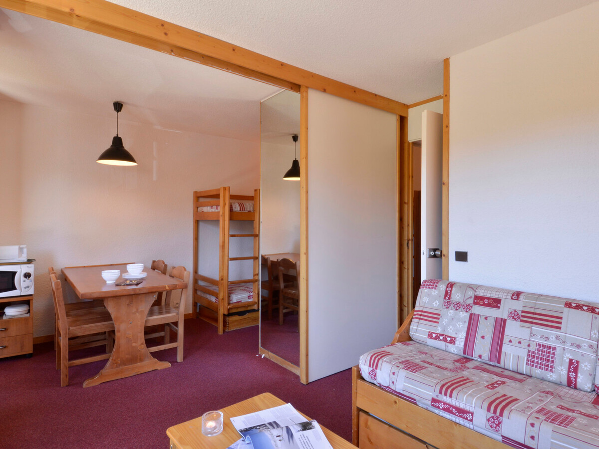 Studio 4 pers, 28m² avec balcon vue pistes - Photo 1