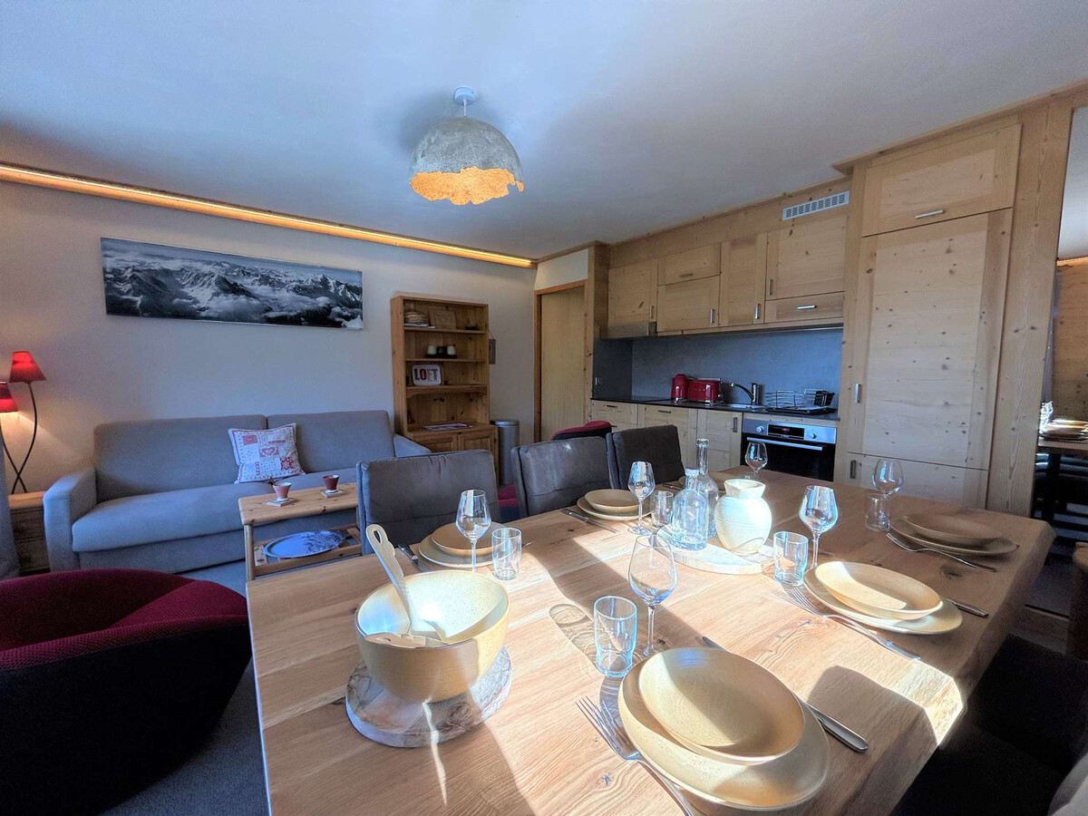 Appartement 4 pièces ski-in/ski-out, 8 pers, Méribel - Photo 3