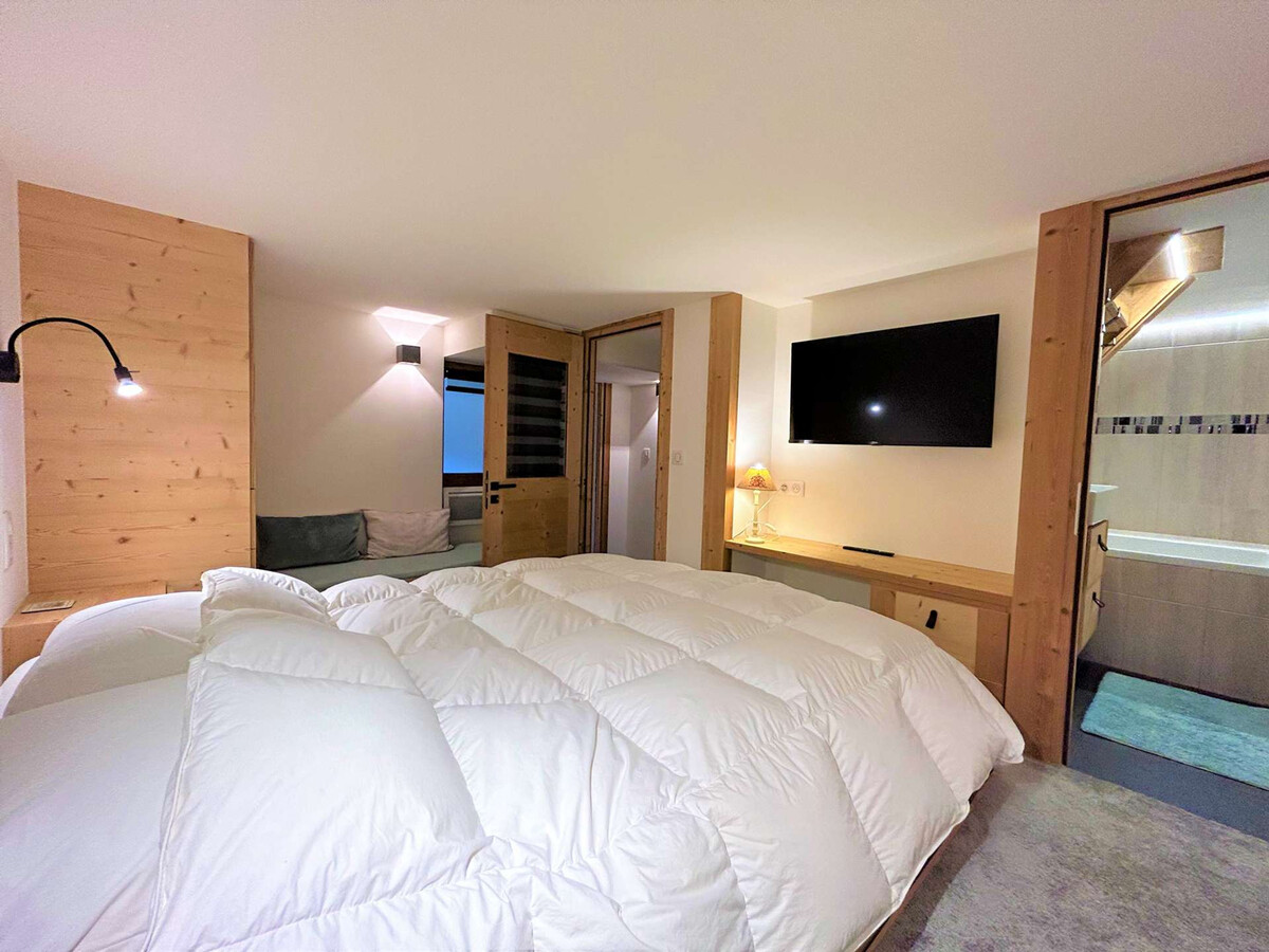 Appartement 4 pièces ski-in/ski-out, 8 pers, Méribel - Photo 6