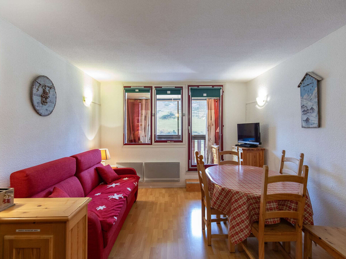 Studio 5 personnes avec loggia sud à La Mongie - Photo 3