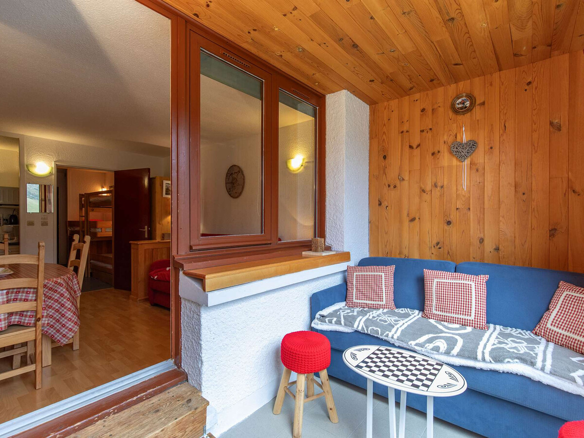 Studio 5 personnes avec loggia sud à La Mongie - Photo 8