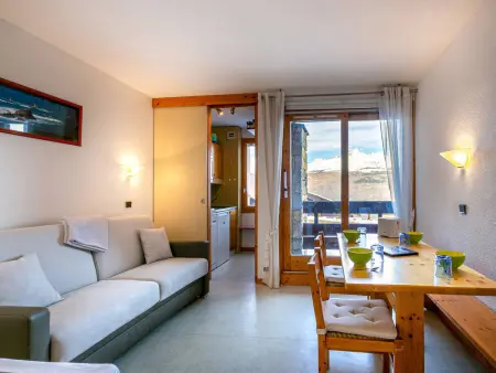 Location appartement à La Plagne Tarentaise, Appartement 2 pièces, 4 pers., animaux acceptés, vue Mont Blanc