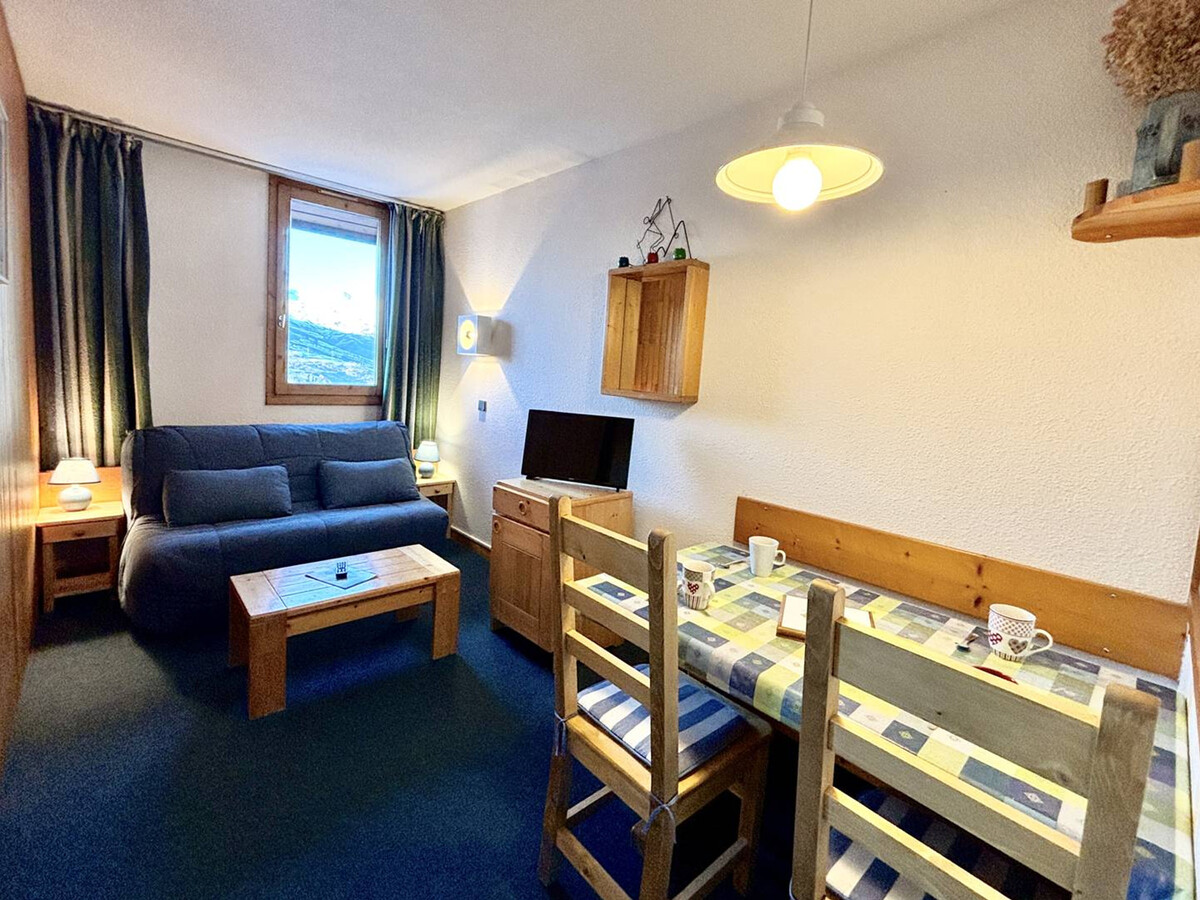 Studio 27 m² divisible 4 pers. à La Plagne, vue Mont-Blanc - Photo 2