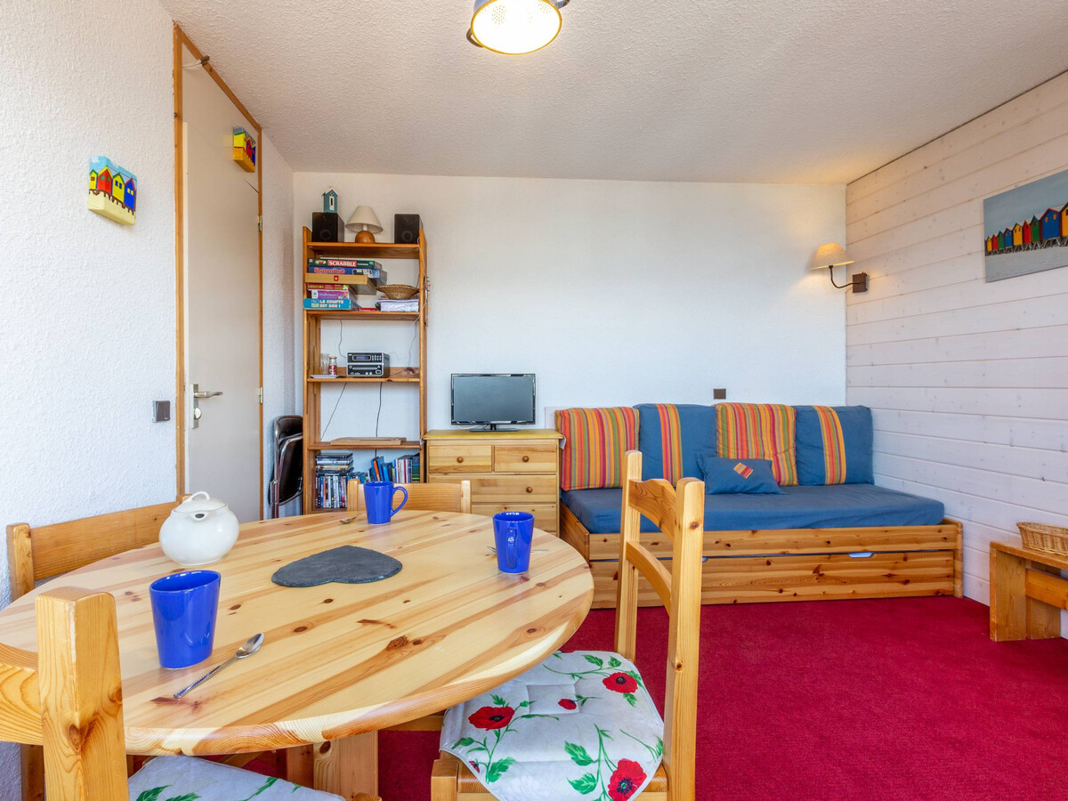 Studio cabine 22 m² avec balcon, vue vallée à La Plagne - Photo 3