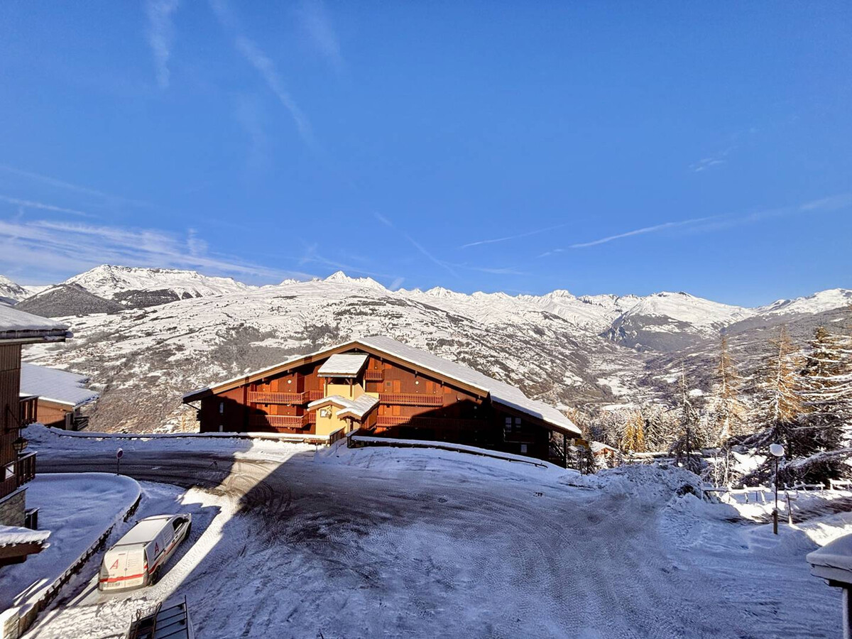 Studio cabine 22 m² avec balcon, vue vallée à La Plagne - Photo 11
