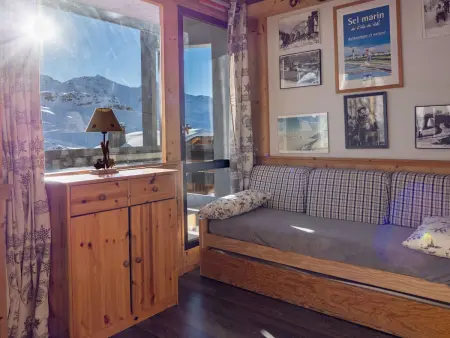 Appartement rénové 5 pers. à Val Thorens, ski aux pieds, balcon sud : photo 3