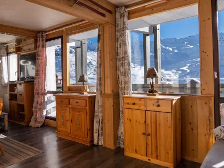 Appartement rénové 5 pers. à Val Thorens, ski aux pieds, balcon sud : photo 4