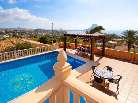 Villa Leon – Calpe, piscine privée et vue mer : photo 29