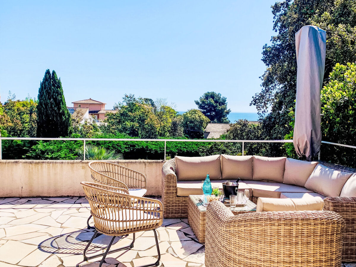 Villa Le Beauregard – 8 pers, piscine chauffée et vue mer - Photo 35