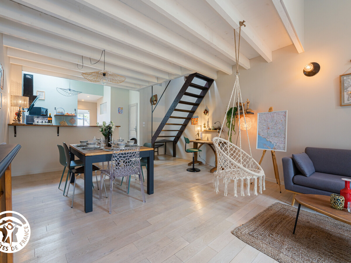Gîte 5 pers. avec piscine chauffée à Mareuil-sur-Lay - Photo 7