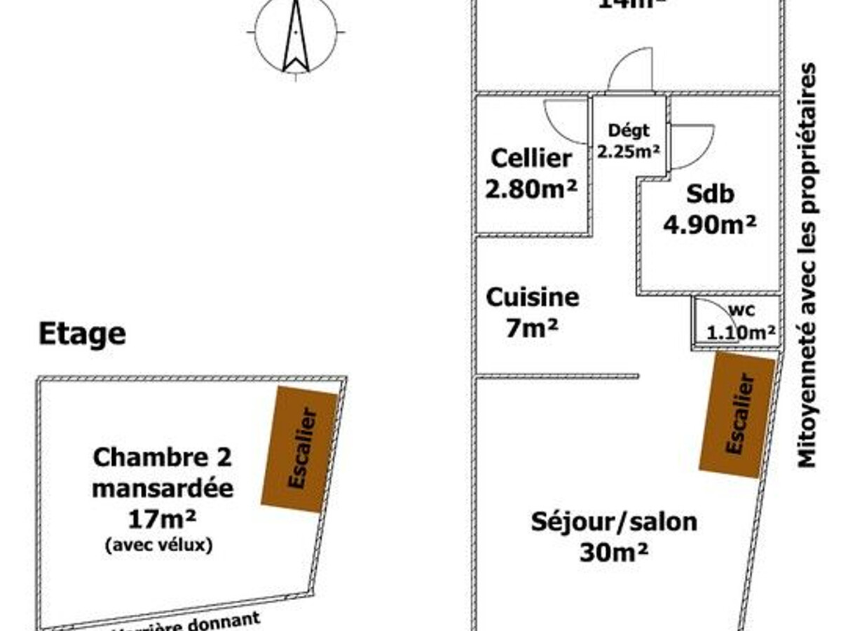 Gîte 5 pers. avec piscine chauffée à Mareuil-sur-Lay - Photo 21
