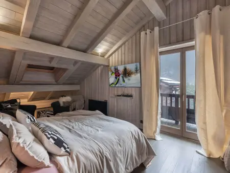 Luxueux chalet 6 chambres avec jacuzzi et home-cinéma à Megève, proche centre - Photo 6