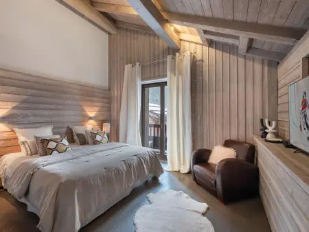 Luxueux chalet 6 chambres avec jacuzzi et home-cinéma à Megève, proche centre - Photo 8