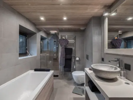 Luxueux chalet 6 chambres avec jacuzzi et home-cinéma à Megève, proche centre - Photo 11