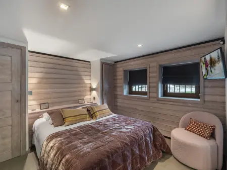 Luxueux chalet 6 chambres avec jacuzzi et home-cinéma à Megève, proche centre - Photo 13