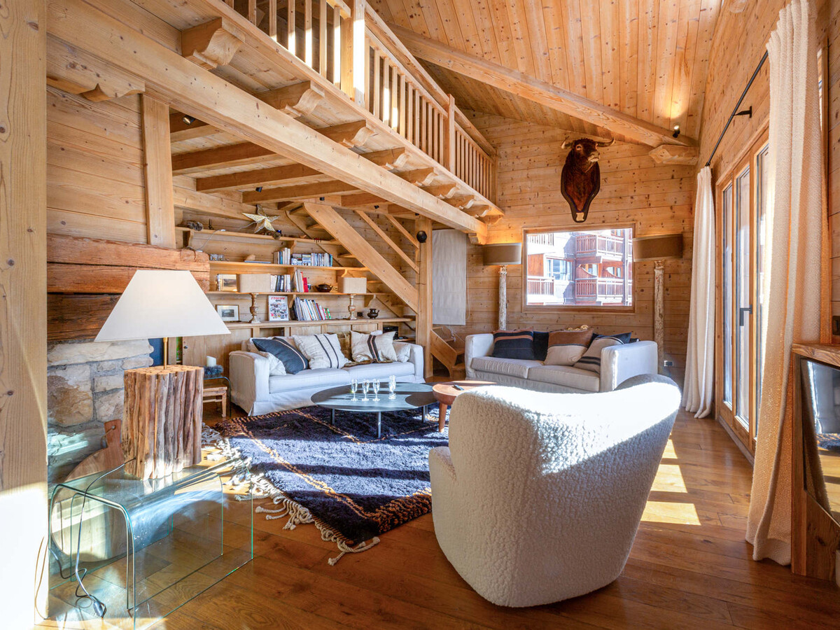 Appartement 4 pièces + studio, terrasse Sud, centre Val-d'Isère - Photo 3