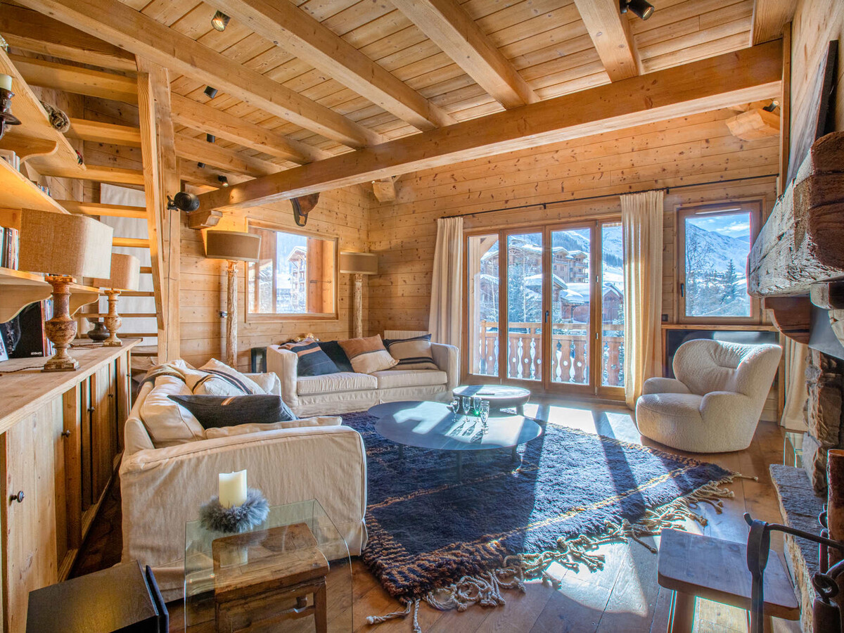 Appartement 4 pièces + studio, terrasse Sud, centre Val-d'Isère - Photo 4