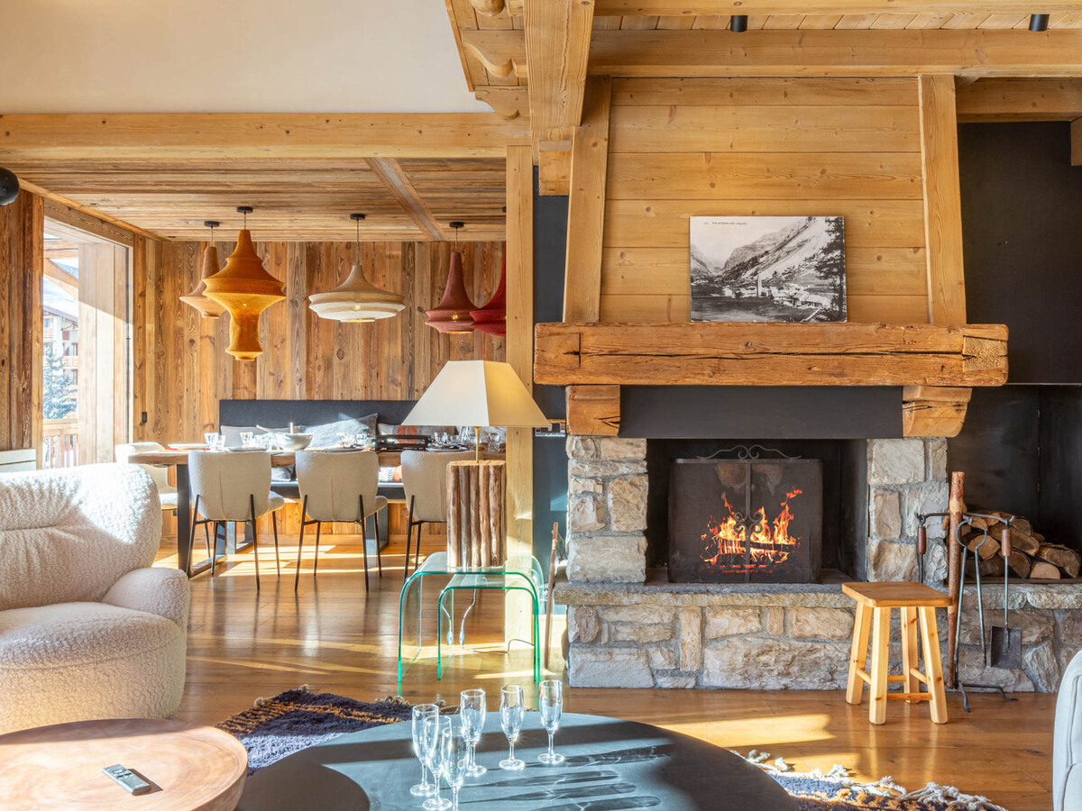 Appartement 4 pièces + studio, terrasse Sud, centre Val-d'Isère - Photo 5