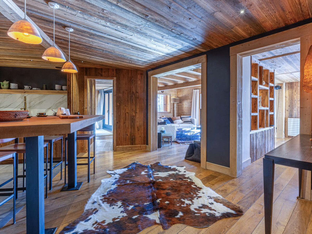 Appartement 4 pièces + studio, terrasse Sud, centre Val-d'Isère - Photo 6