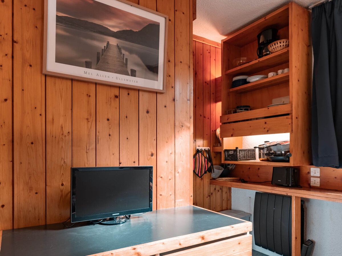 Studio 13m² Arc 1800, canapé-lit, 7ème étage, wifi - Photo 9