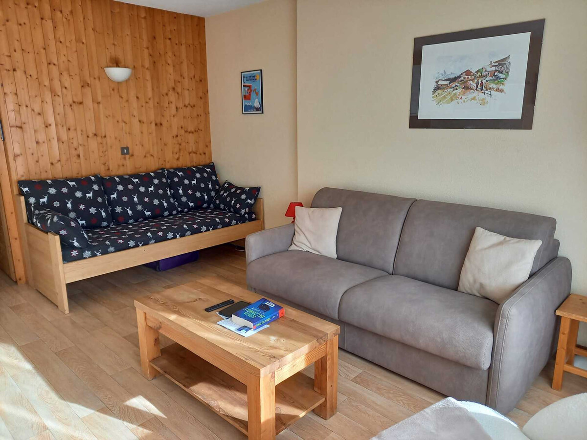 Studio cabine 4 pers. avec balcon sud à La Clusaz - Photo 2